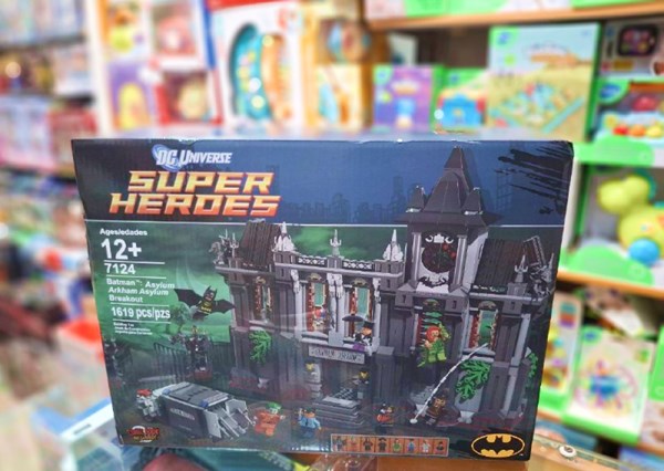 لگو دی سی فرار جوکر از بیمارستان آرکام 1619 قطعه مدل Super Hero 7124_لگو