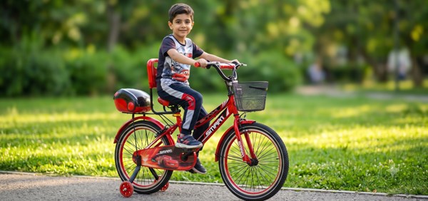 دوچرخه کودک سایز 20 طرح مک‌ کوئین مدل اسمارت Smart