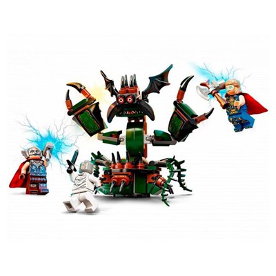 لگو مارول مدل ثور حمله به آسگارد 159 قطعه Attack on New Asgard 77207_لگو