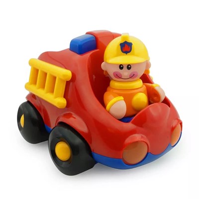اسباب بازی ماشین آتش نشانی با آتش نشان تولو مدل87477 Tolo First Friends Fire Engine_اسباب بازی نوزادی