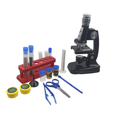میکروسکوپ مدیک همراه با پایه موبایل مدل Medic Microscope MH-1200L_اسباب بازی علمی