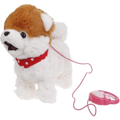 عروسک رباتیک هاپو پشمالو سخنگو و موزیکال با دسته ی کنترلی مدل Electric Singing Dog Toys 968_ عروسک رباتیک