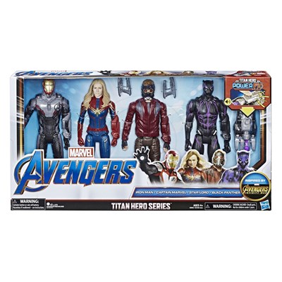 اکشن فیگور مارول اونجرز مجموعه چهار عددی مدل Hasbro -Titan Hero Power FX_اکشن فیگور