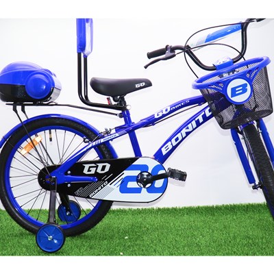 دوچرخه کودک Bonito سایز 20 مدل GO رنگ آبی_دوچرخه