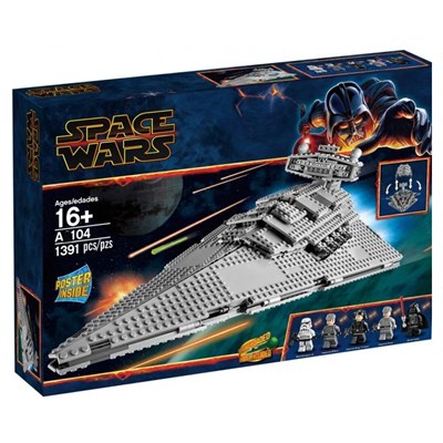 لگو جنگ ستارگان استار وارز طرح سفینه جنگی 1391 قطعه مدل Star Wars 2104 _لگو