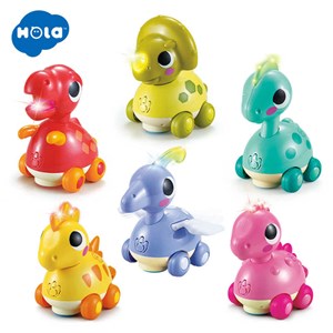 دایناسور موزیکال هولی تویز قرمز مدل Hola Toys 6110_اسباب بازی نوزادی