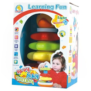اسباب بازی حلقه آموزشی موزیکال اردک LERNING FUN_اسباب بازی نوزادی