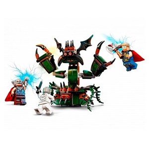 لگو مارول مدل ثور حمله به آسگارد 159 قطعه Attack on New Asgard 77207_لگو