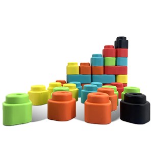 لگو دوپلو 33 قطعه مدل SOFT RUBBER BLOCKS 6081 _لگو