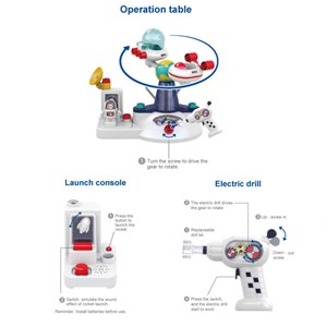 لگو کریتور پایگاه فضایی هولی تویز HOLA TOYS_لگو