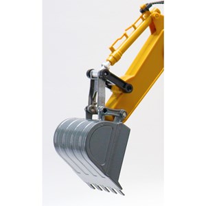 اسباب بازی بیل مکانیکی کنترلی بزرگ مقیاس 1:14 مدل EXCAVATOR LOADER NAN HONG 9916_ماشین کنترلی