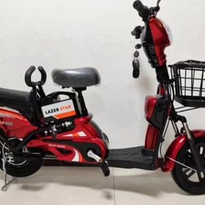 اسکوتر موتور سیکلت برقی پاکشتی دو نفره با باتری قابل حمل مدل LAZER STAR ELECTRIC SCOOTER_موتور شارژی