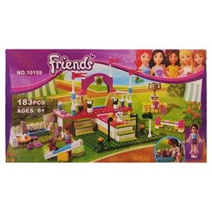 لگو فرندز نمایش سگ هارت لیک 183 قطعه مدل 10159 friends _لگو