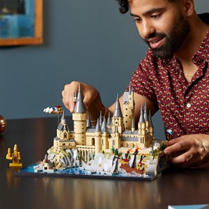 لگو هری پاتر قلعه هاگوارتز 2660 قطعه مدل HARRY POTTER 88020 _لگو