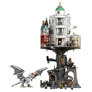 لگو هری پاتر گرین گاتز بانک جادوگران 4803 قطعه مدل HARRY POTTER 88025 _لگو