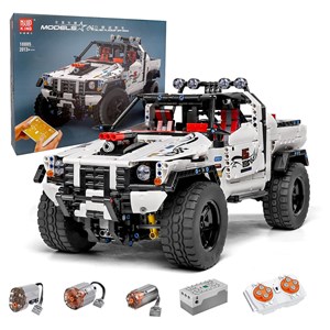 لگو تکنیک ماشین آفرود با کنترل و اپلیکیشن 2013 قطعه مدل Mould King 18005 RC Off-Road_لگو