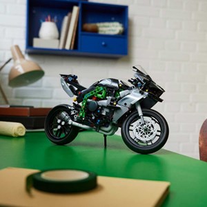 لگو تکنیک موتور کاوازاکی 643 قطعه مدل 88035 Kawasaki Ninja H2_لگو