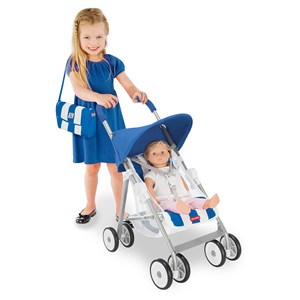 کالسکه عروسک مک‌ لارن به همراه کیف بدنه فلزی مدل Maclaren Junior B-01_ کیف و کوله پشتی