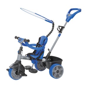 سه چرخه 4 در 1 لیتل تایکس مدل Little Tikes 4-in-1 Basic Edition Trike رنگ آبی_ دوچرخه