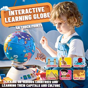 اسباب بازی کره زمین موزیکال هولی تویز Hola Toys_بازی فکری