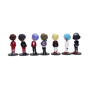 اکشن فیگور گروه بی‌ تی‌ اس BTS مجموعه 7 تایی_اکشن فیگور