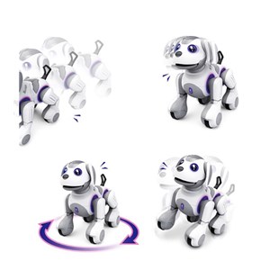 ربات اسباب بازی کنترلی سگ هوشمند لمسی مدل Radio control dog Smart robot dog G14 _ربات اسباب بازی
