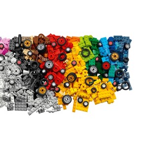 لگو کلاسیک چرخ های مختلف 653 قطعه مدل Lego Classic_Bricks and Wheels_11014 Building Kit_لگو
