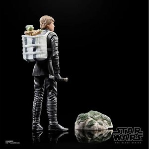 اکشن فيگور 15 سانتی جنگ ستارگان مدل Luke Skywalker and Grogu _اکشن فیگور