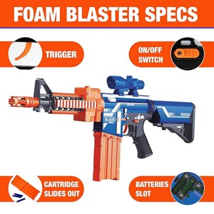 تفنگ اسباب بازی تیر فومی بلستر BLAZE STORM blaster_تفنگ اسباب بازی
